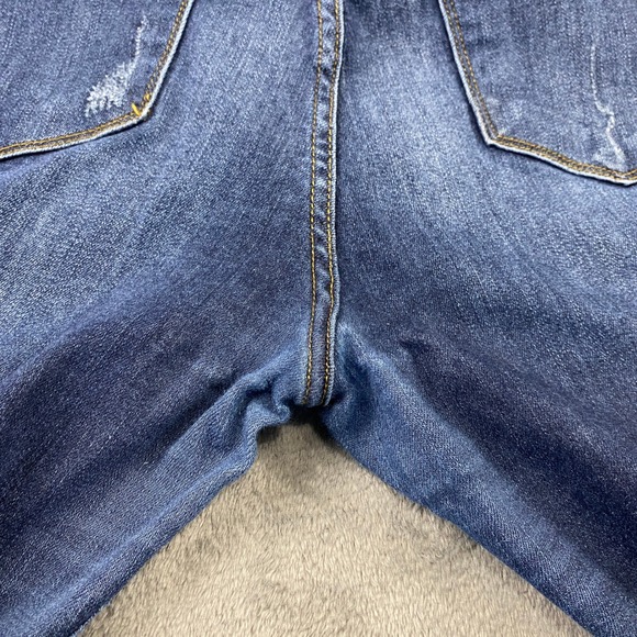 Judy Blue Relaxed Fit Dark Wash Denim Jeans JB82102DK Size 13/31 Womens - Picture 8 of 16